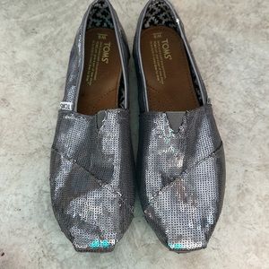 Toms sequin shoes